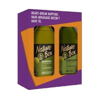 Nature Box Dárková sada péče o vlasy Olive Oil woman