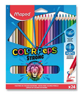 Maped - Bezdrevé pastelky Color&#39;Peps Strong 24 ks