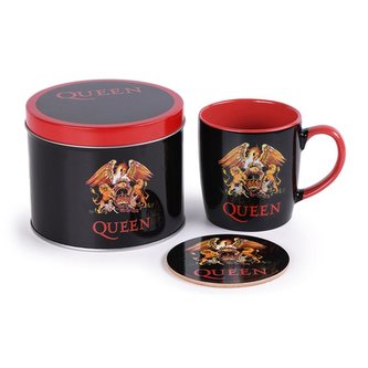 Darčekový set Queen (hrnček + podtácok) v plechovke