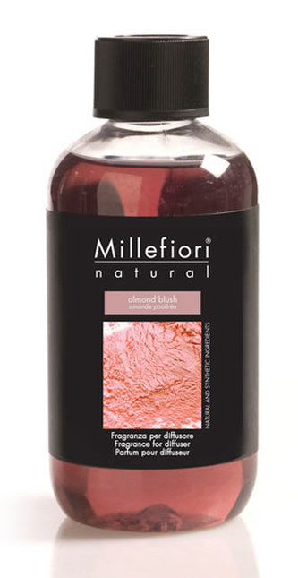 Millefiori Natural Náplň pro difuzér 250ml - Almond Blush