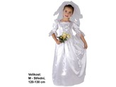 Kostým na karneval Nevesta, 120-130cm
