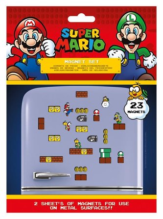 Teraz magnetek Super Mario 23 ks