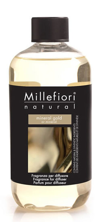 Millefiori Milano Mineral Gold / náplň do difuzéru 250ml