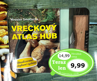 Vreckový atlas húb + hubársky nôž
