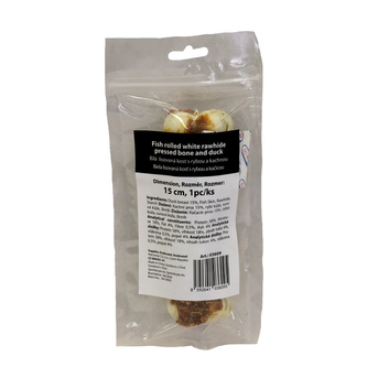 HUHU BK kost rybi s kachnou 15cm