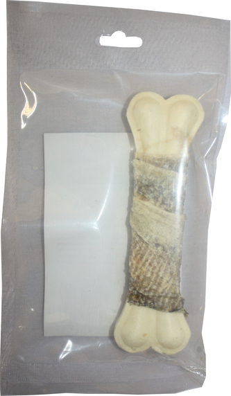 HUHU BK kost s rybim masem 15cm