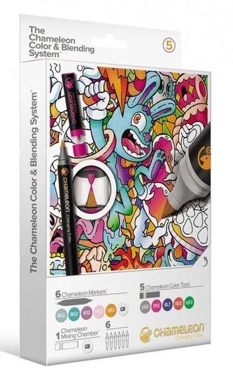 Set Chameleon Color & Blending System 05 / Hravé tóny