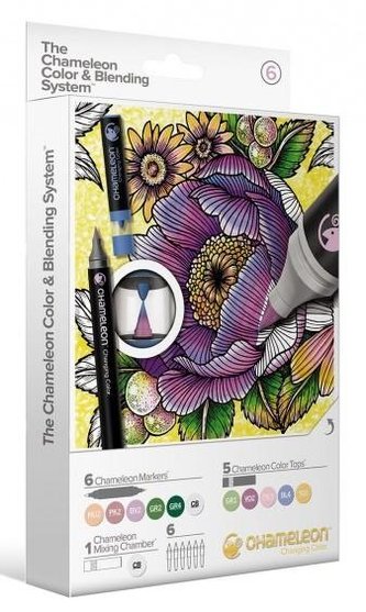 Set Chameleon Color & Blending System 06 / Květinové tóny