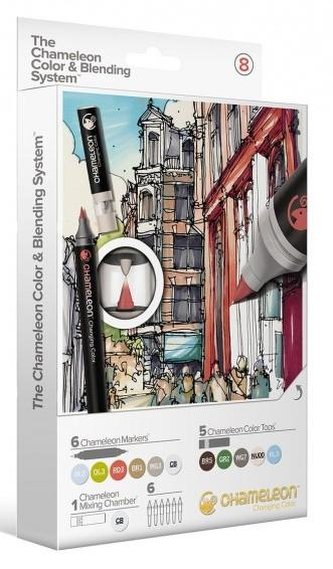 Set Chameleon Color & Blending System 08 / Městské tóny