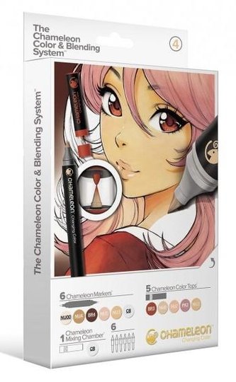 Set Chameleon Color & Blending System 04 / Tělové tóny