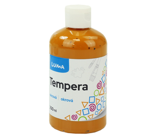 Farby temperové LUMA 250ml okrová