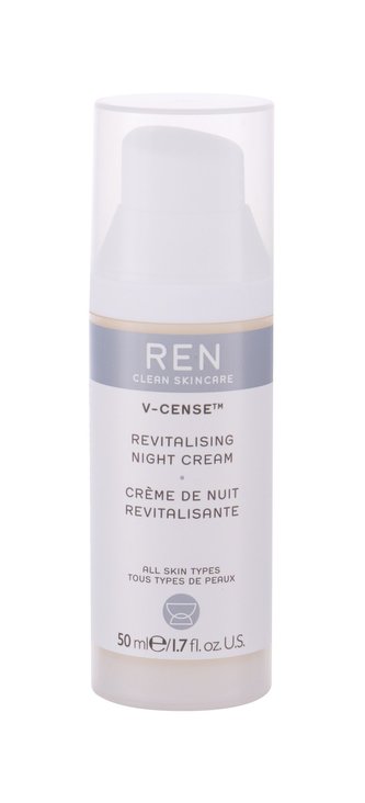 REN Clean Skincare V-Cense Noční pleťový krém Revitalising 50 ml pro ženy
