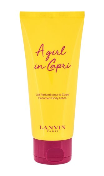Lanvin A Girl in Capri Tělové mléko 100 ml pro ženy