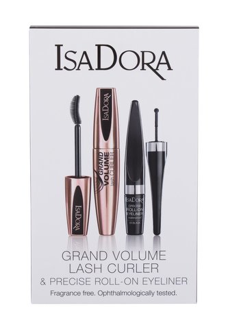 IsaDora Grand Volume Lash Curler řasenka Grand Volume Lash Curler 9 ml + oční linka Precise Roll-on Eyeliner 1 ml 20 Black