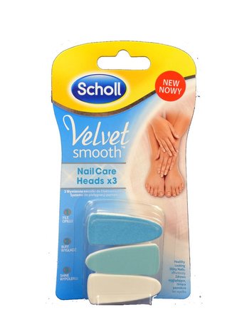 Scholl Velvet Smooth Electronic Nail Care Refill