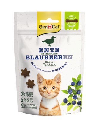 Gimcat Soft Snacks Kachna s boruvkami 60g