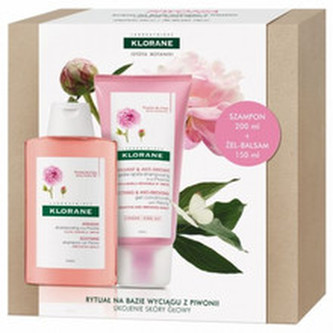 Klorane Dárková sada na mytí vlasů Pivoňka woman