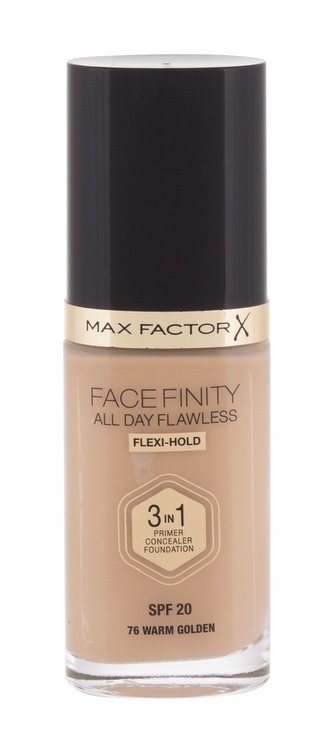 Max Factor Facefinity Makeup 3 in 1 30 ml 76 Warm Golden SPF20 pro ženy