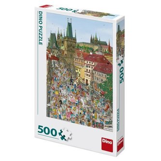 Puzzle Mostecká veža 500 dielikov