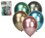 Balónky  5ks CHROM mix