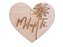 Dřevěné srdíčko Miluji tě