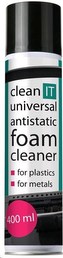 CLEAN IT Antistatická čistící pěna na plasty a kov 400ml