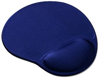 OEM Podložka pod myš gélová (tmavo modrá, ergonomická)