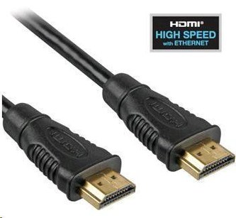 PREMIUMCORD Kábel HDMI 25m High Speed ​​+ Ethernet (v1.4), pozlátené konektory