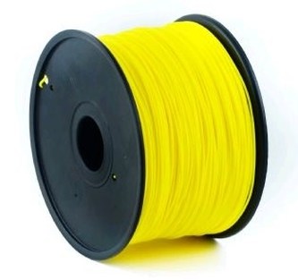 GEMBIRD Tisková struna (filament) ABS, 1,75mm, 1kg, žlutá