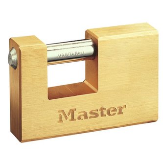 MasterLock 607EURD Obdélníkový visací zámek pro všeobecnou ochranu