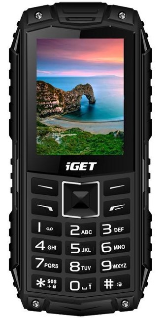 iGET Defender D10, Dual SIM, Black