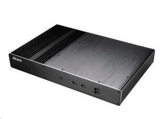 AKASA case Galileo T Slim, Fanless Thin Mini-ITX