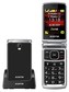 Aligator V710 Senior, Dual SIM, čierna-strieborná + nabíjací stojan