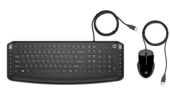 HP Wired Keyboard & Mouse 250 CZ/SK - KLÁVESNICE a MYŠ