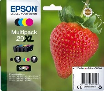 EPSON Multipack 4-colours \"Jahoda\" 29XL Claria Home Ink