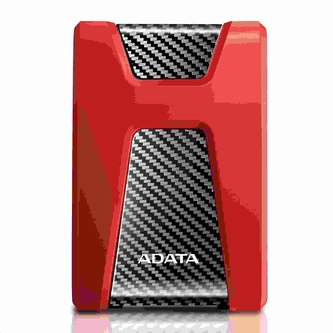 ADATA Externí HDD 2TB 2,5\" USB 3.1 DashDrive Durable HD650, červený (gumový, nárazu odolný) ADATA Externí HDD 2TB 2,5\" USB 3.1 DashDrive Durable HD650, červený (gumový, nárazu odolný)