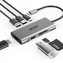 ACER 7IN1 TYPE C DONGLE: 3 X USB 3.0, 1 X HDMI, 1 X TYPE C PD, 1 X SD CARD READER, 1 X TF CARD READER