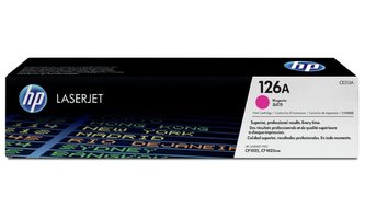 HP 126A Magenta LJ Toner Cart, 1 000 str, CE313A