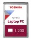 TOSHIBA HDD L200 Mobile (CMR) 500GB, SATA III, 5400 rpm, 8MB cache, 2,5\", 9,5mm, BULK