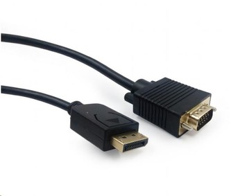 GEMBIRD Kabel CABLEXPERT DisplayPort na VGA, M/M, 1,8m GEMBIRD Kabel CABLEXPERT DisplayPort na VGA, M/M, 1,8m