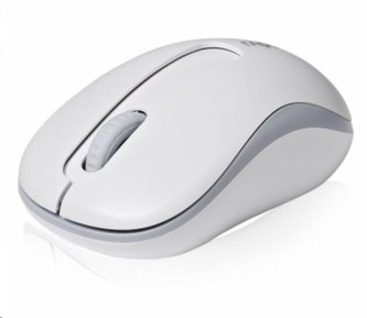 RAPOO myš M10 USB, optická, bezdrátová, 2.4G, bílá