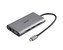 ACER 10IN1 TYPE C DONGLE: 3 X USB 3.0, 1 X HDMI, 1 X VGA, 1 X TYPE C PD, 1 X SD CARD READER, 1 X TF
