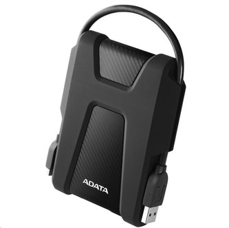 ADATA Externí HDD 2TB 2,5\" USB 3.1 AHD680, černý (gumový, nárazu odolný)