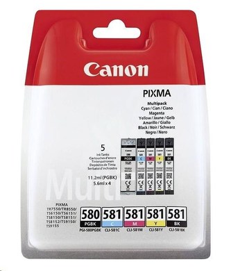 Canon BJ CARTRIDGE PGI-580/CLI-581 BK/CMYK MULTI BL