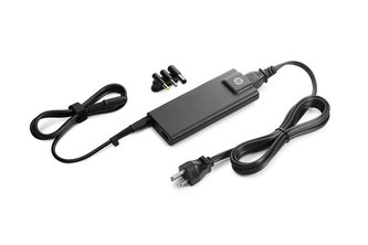 HP 90W Slim AC Adapter with USB - ADAPTER - koncovka pro českou zástrčku