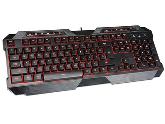 TRACER gaming klávesnice Battle Heroes SQUADRON CZ, multimediální, podsvícená