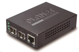 Konvertor Planet GT-1205A, 1x 10/100/1000Base-T RJ-45, 2x 100/1000Base-X SFP