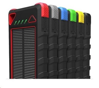 Viking solární outdoorová power banka AKULA II 16000mAh, červená