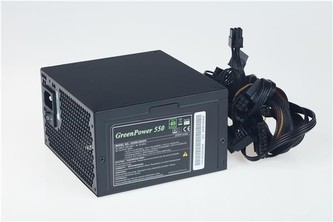 Fortron zdroj 550W AX550-60APN, GreenPower, APFC, black box, flat cables, 85+