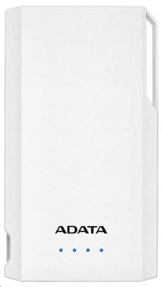 ADATA PowerBank S10000 - externí baterie pro mobil/tablet 10000mAh, bílá